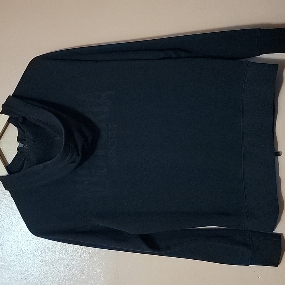 Victoria Secret Sport Black Zip-Up Hoodie Size XS/S - Picture 2 of 6